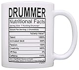 Drummer Gifts Drummer Nutritional Facts Label