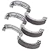 ECCPP Brake Shoes Fits for 1986-1988 Kawasaki Bayou 185 KLF185A, 1988-2002 Kawasaki Bayou 220 KLF220A, 2003-2010 Kawasaki Bayou 250 KLF250A, 705 * 706 Front and Rear Brake Shoes
