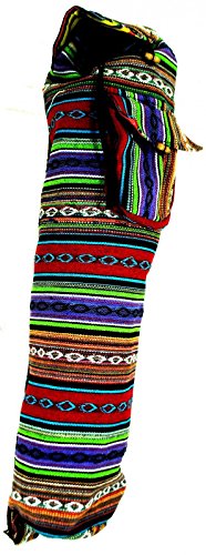 Terrapin-Trading-Hippy-Bright-Funky-Fun-Boho-India-Nepal-Yoga-Mat-Bag-Satchel-Carrier-Sack-Holder