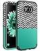 E LV Case for Galaxy S8 Plus, Shock Absorption High Impact Resistant Full Body Hybrid Armor Protection Defender Case Cover for Samsung Galaxy S8 Plus - (Zigzag)