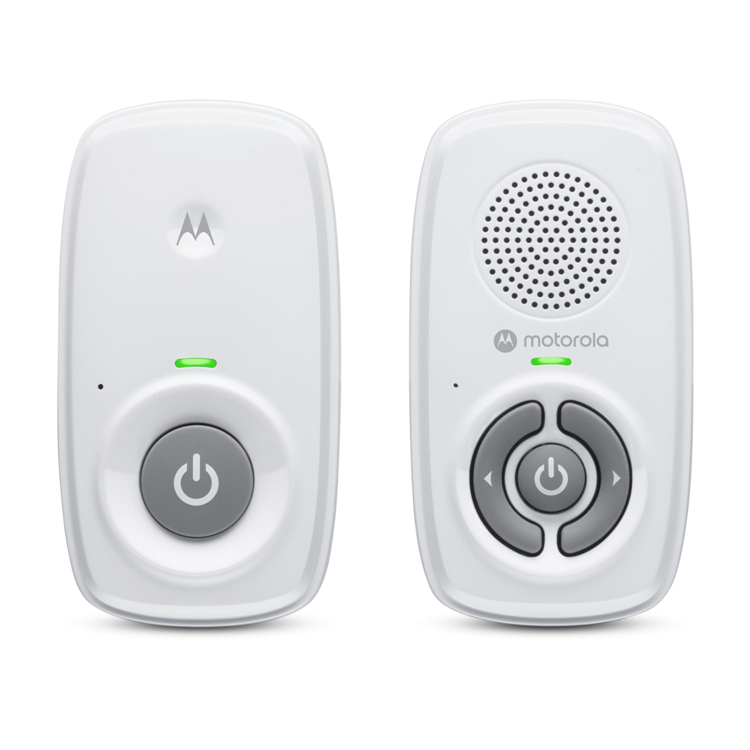 Motorola Nursery AM21/MBP21 Audio Baby Monitor - Digital Baby Monitor with DECT Technology for Audio Monitoring - 300 Meter Range - High Sensitivity Microphone - White