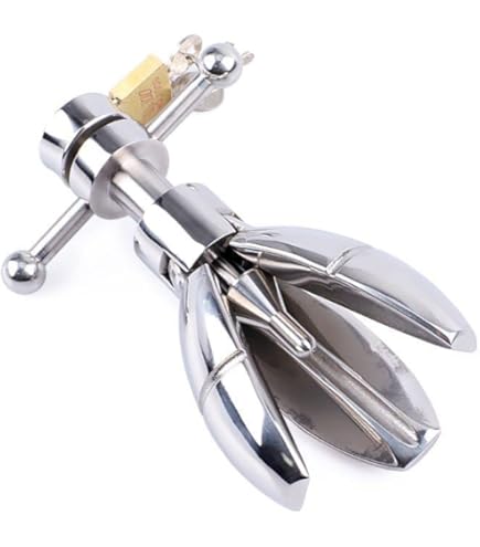 frauen doppeldildo Amazon.com: Expandable Stainless Steel Locking Anal Plug : Health &  Household
