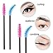 Eye Lash Brushes, Ohuhu 250 Pcs Disposable Mascara Makeup Eyebrow Eyelash Wands Brush Applicator with Storage Box for Girls Women Gifts