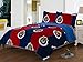 Chivas De Guadalajara 3pcs Sherpa Set Queen Size, Blanket Set with 2 pillow shams