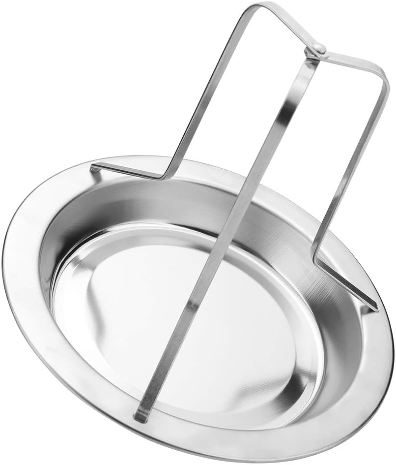 Edelstahl-Grillrost Für Hähnchen – Praktischer Brathähnchenhalter Mit Auffangschale Für Saftiges Grill- Oder Ofenhähnchen