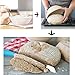 4-In-1 Set of Banneton Bread Proofing Basket (10 Inch) + Liner + Scraper + Linen Bag - Round Brotform Proofing Basket/Banetton Brotform Bowl - Best for Artisan Bread Making Sourdough, Rye & Others