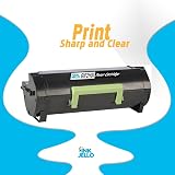 InkTello Compatible Toner for Lexmark MX310 MX410 MX511 MX611 60F2H00 Black view 4