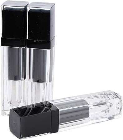 Amazon リップスティックコンテナ 手作り口紅容器 空チューブ 口紅チューブ Diy用 ４ｍｌ 全3種 3本入 ブラック1 T Tooyful リップグロス 通販