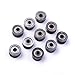 Atoplee 20pcs 4 * 13 * 7mm Metal Sealed Guide Wire Line Track 4 X 13 X 7mm Deep U Groove Pulley Rail Ball Bearing U624ZZ4