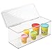 mDesign Art Supplies, Crafts, Crayons and Sewing Organizer - Long, 5