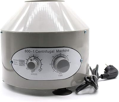 Futchoy Electric Table Centrifuge 25W 4000rpm Lab Medical 6x20ml Timer