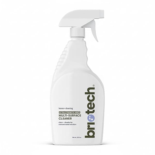 BRIOTECH EXTRA STRENGTH HOCL CLEANER, 500 PPM HYPOCHLOROUS...