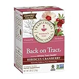 Traditional Medicinals Back on Tract Tea, Hibiscus Cranberry, 16 Count