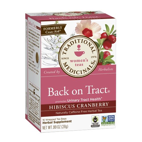 Traditional Medicinals Back on Tract Tea, Hibiscus Cranberry, 16 Count Traditional Medicinals Back on Tract Tea, Hibiscus Cranberry, 16 Count