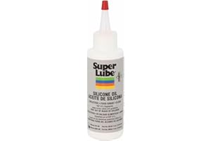 Super Lube Silicone Oil High & Low Temp CST (Clear, 4oz Bottle) | NSF Certified Food Grade & Clean | High and Low Temp Stable