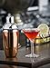Tablecraft 3 Piece Bar Shaker, 17 oz, Copper
