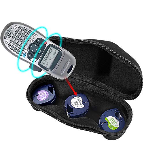 Case for DYMO LetraTag LT-100H Handheld Label Maker. [ Fit 3 Extra Tapes But Not Include Them]