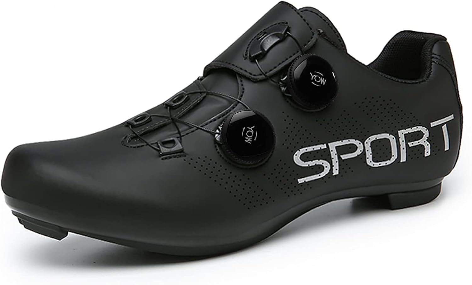  | Scurtain Unisex Mens Womens Road Bike Cycling Shoes Riding Shoes with Compatible Cleat Peloton Shoe with SPD and Delta for Men Women Lock Pedal Bike Shoes Indoor Outdoor | Cycling