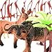 ThinkMax Farm Animal Figure Toys Animal Action Figure Set Kids Animal Toys (8-Piece)