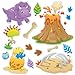 Edge Home Products Dinosaur Walltoons Wall Stickers