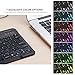 Multi-Device Bluetooth Keyboard, Jelly Comb Ultra Slim Full Size Wireless Bluetooth Keyboard for iPad, iPhone, Android Tablets, Windows, iOS, Mac OS