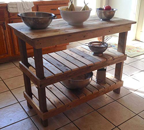 Rustic Kitchen Island