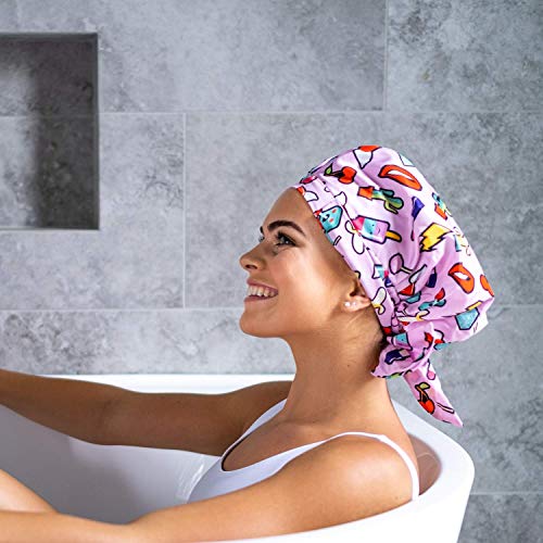 Luxury Eco Shower Cap For Women Made From 100 Recycled Materials