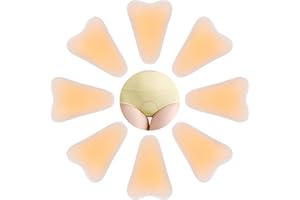 Aoefykp 8-Pack Upgraded Camel Concealer Toe Cover for Women, Adhesive Reusable Silicone Pads with No-Bump Design, Anti Camel Insert for Swimsuit Yoga Leggings, Comfortable Fit
