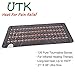 UTK Far Infrared Tourmaline Heating Pad for Full Back Pain Relief - Infrared Therapy Heating Pads - Medium T-Plus (38