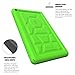 Poetic TurtleSkin Fire HD 8 2016 Rugged Case Cover with Heavy Duty Protection Silicone and Sound-Amplification Feature for Amazon Fire HD 8 (Previous 6th Generation - 2016 Release ONLY) Green