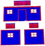 DHP Curtain Set for Fantasy Loft