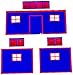 DHP Curtain Set for Fantasy Loft