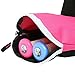 Athletico Baseball Tote Bag - Tote Bag for Baseball, T-Ball & Softball Equipment & Gear for Kids, Youth, and Adults | Holds Bat, Helmet, Glove, & Shoes | Fence Hook (Pink)