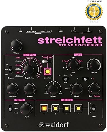Waldorf Streichfett String Synthesizer with 1 Year EverythingMusic Extended Warranty Free