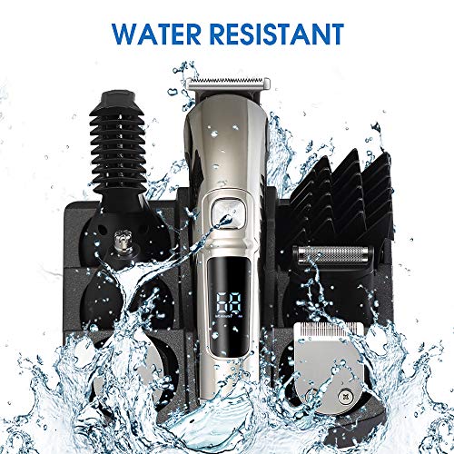 2020 Cordless Beard Trimmer for Men，Dlamer Hair Clipper for Men with 11 in 1 Mustache Trimmer