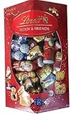 Lindt Teddy and Friends Family Share Pack 400g Chocolate Hollow & Filled Christmas Figures & Shapes 400g