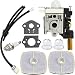 Dalom SRM 210 Carburetor w Fuel Line Primer Bulb for Echo Weedeater SRM210 SRM211 GT200 GT201 PE200 PE201 SRM210U SRM210SB SRM211U SRM211SB HC150 HC151 SHC210 SHC211 Trimmer Parts primary