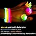 SIONE 138 Pack Glow Sticks Bulk Light Up Rings Party Favor for Kids Glow in The Dark Party Supplies 38 Flashing Glow Rings+100 Glow Sticks