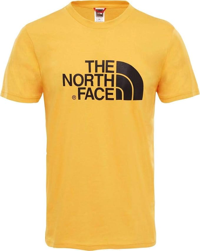 Amazon The North Face T92TX370M SS Easy TEE TNF Yellow T Shirts