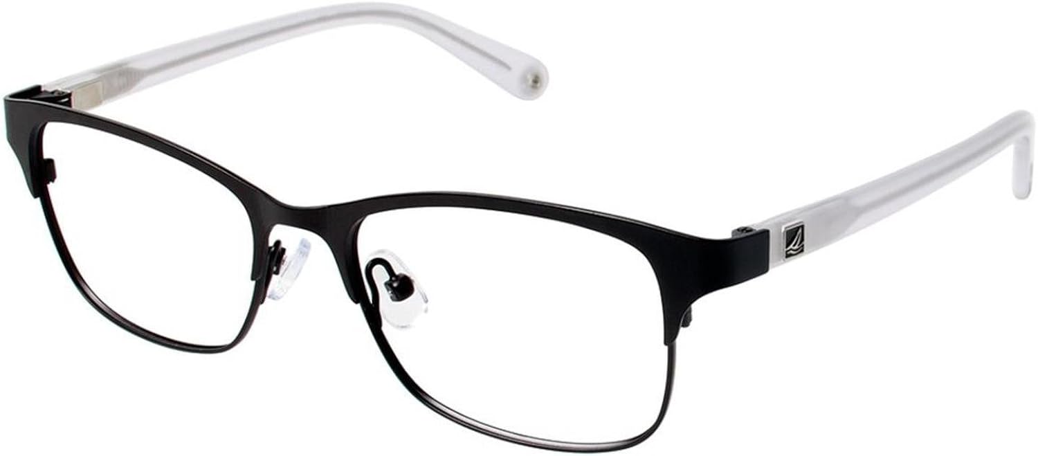 Sperry TopSider SOMERSET Eyeglass Frames Frame Matte Black, Size 50/16mm Clothing