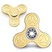 EDC Hand Spinner Fidget Toy, High Speed Fidget Spinner Toys for Relieving ADHD, Anxiety, Stress and Boredom (Color Golden)