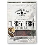 Country Archer Gluten/Antibiotic Free Turkey Jerky, Hickory Smoke, 1.5 Ounce (Pack of 12)