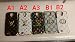 Bling Luxury Golden Frame Hard PC Snap On Back Case Cover for iPhone 6 Plus 5.5 inch - Pattern 5