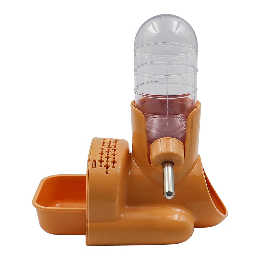 Tiardey Hamster Water Bottle,3 in 1 Freestanding Automatic Water Dispenser for Small Pets,Hamsters,Rabbits