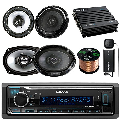 Receiver Bundle Combo With 4x Kfc-1695ps 320w 6.5" 3-way Aud