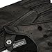 Harssidanzar Mens Leather Driving Gloves Unlined Touchscreen, Black, S