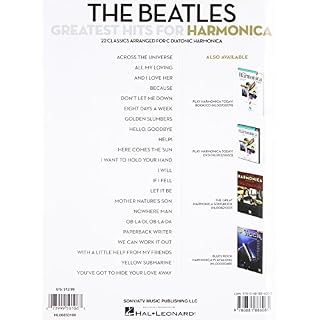 Alternative view of The beatles greatest hits for harmonica harmonica
