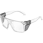 BINGKING UV400 Transition Photochromic Safety Glases Light to Dark Grey Lens ANSI Z87 Impact Approved
