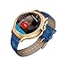 Huawei Smartwatch for iPhone, Android Smartphones - Retail Packaging - Gold/Sapphire