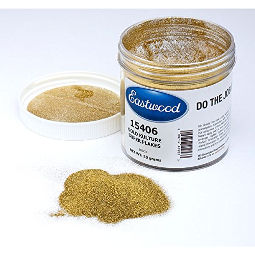 Eastwood 50 G Gold Kulture Super Flakes Customize Project With Colors And Effects 50 Grams Per Gallon Touch Up Automotive Paint